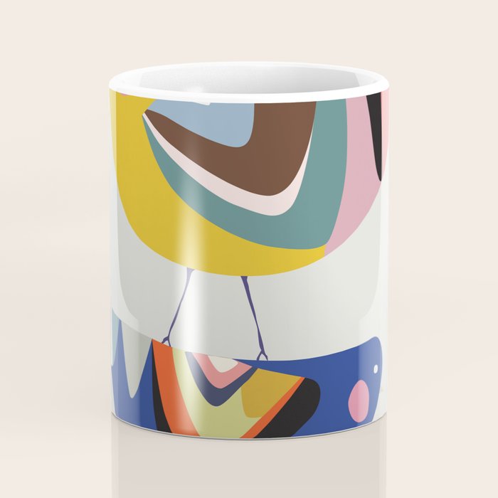 Mid Century Family Tree Coffee Mug Gallery Image 4