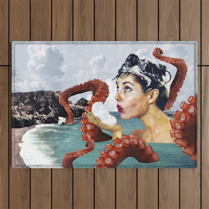 Ursula the Sea Creature Outdoor Rug Gallery Image 1