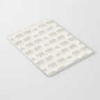 elephant march - beige Notebook Gallery Image 3