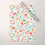 Holiday 2025 Sweets, Gifts and Candies Wrapping Paper Gallery Image 1