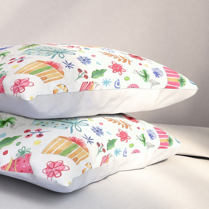 Holiday 2025 Sweets, Gifts and Candies Pillow Sham Gallery Image 3