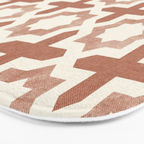 river stars - multi terracotta Bath Mat Gallery Image 3