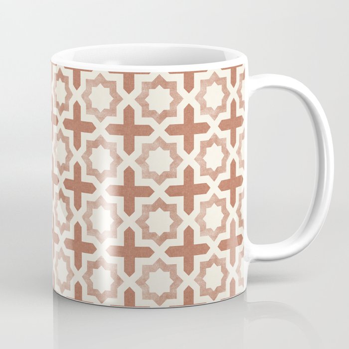 river stars - multi terracotta Coffee Mug Gallery Image 1