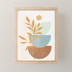 Soft Abstract Shapes 02 Mini Art Print Gallery Image 1