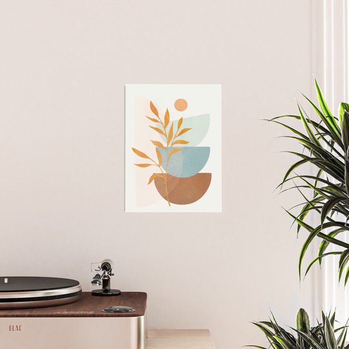 Soft Abstract Shapes 02 Poster Gallery Image 2
