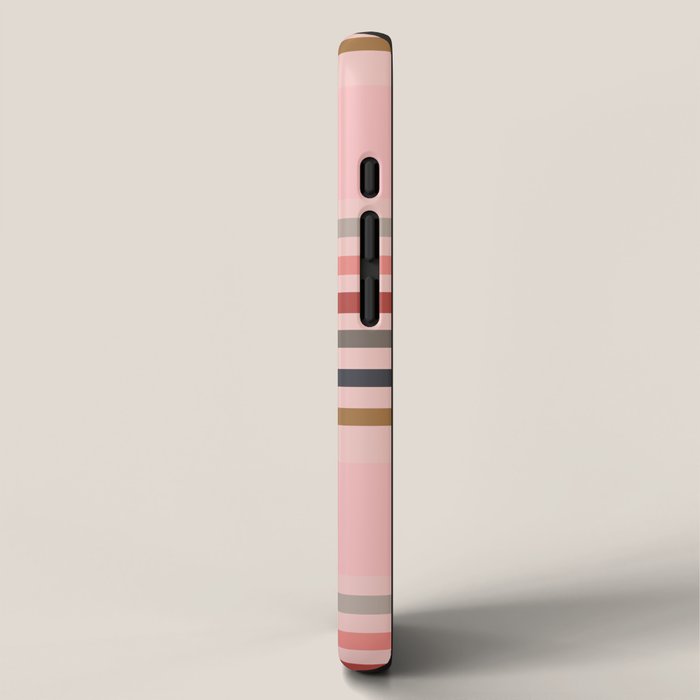 Modern Pastel Grid B iPhone Case Gallery Image 2