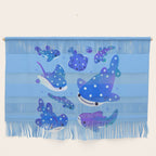 Polka dot shark Wall Hanging Gallery Image 1