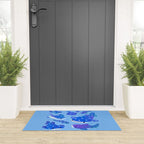 Polka dot shark Welcome Mat Gallery Image 3