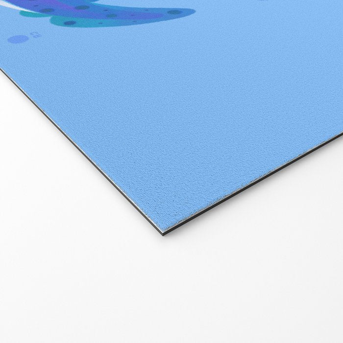 Polka dot shark Welcome Mat Gallery Image 2