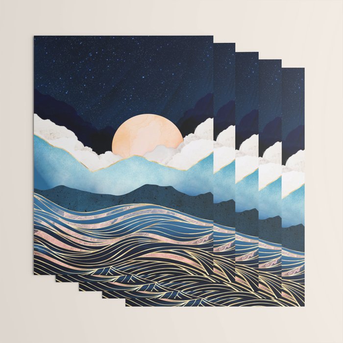 Star Sea Wrapping Paper Gallery Image 3