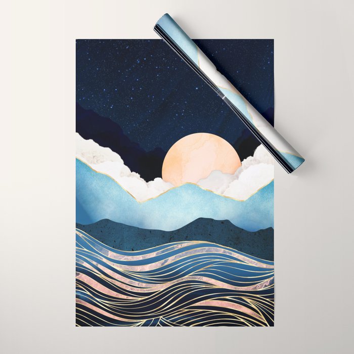 Star Sea Wrapping Paper Gallery Image 1