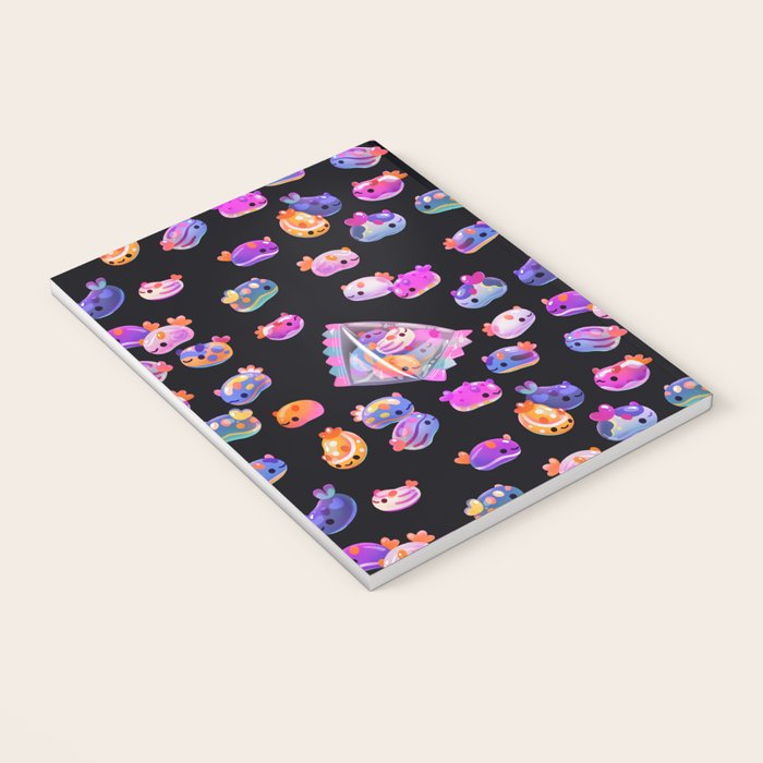 Jelly bean sea slug - dark Notebook Gallery Image 3