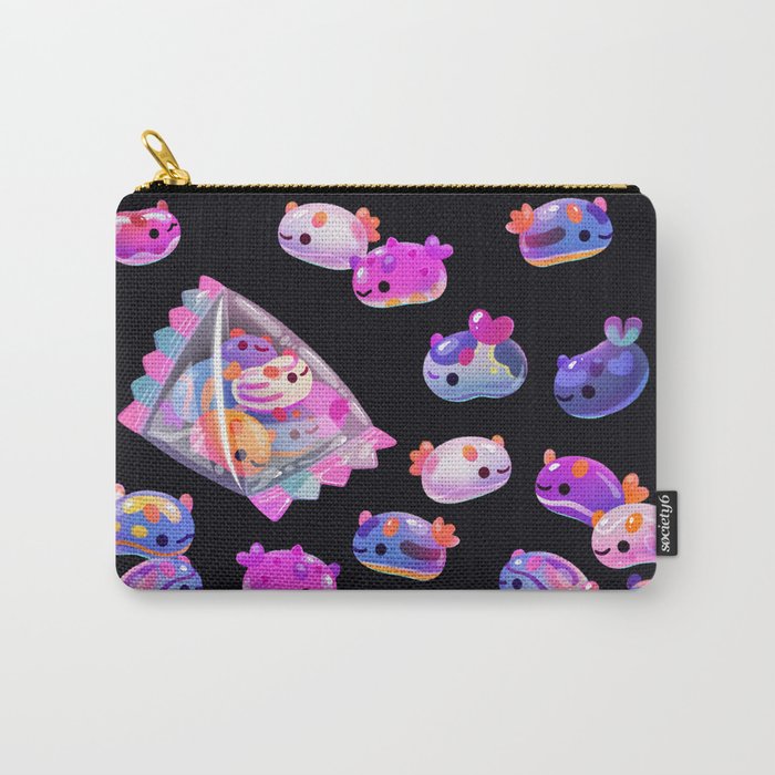 Jelly bean sea slug - dark Carry All Pouch Gallery Image 1
