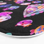 Jelly bean sea slug - dark Bath Mat Gallery Image 3