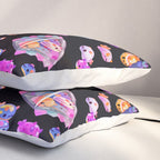 Jelly bean sea slug - dark Pillow Sham Gallery Image 3