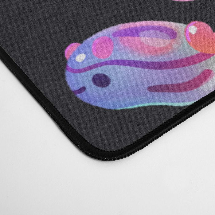 Jelly bean sea slug - dark Desk Mat Gallery Image 4