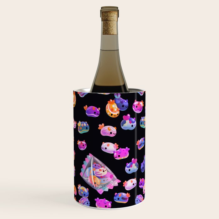 Jelly bean sea slug - dark Wine Chiller Gallery Image 3