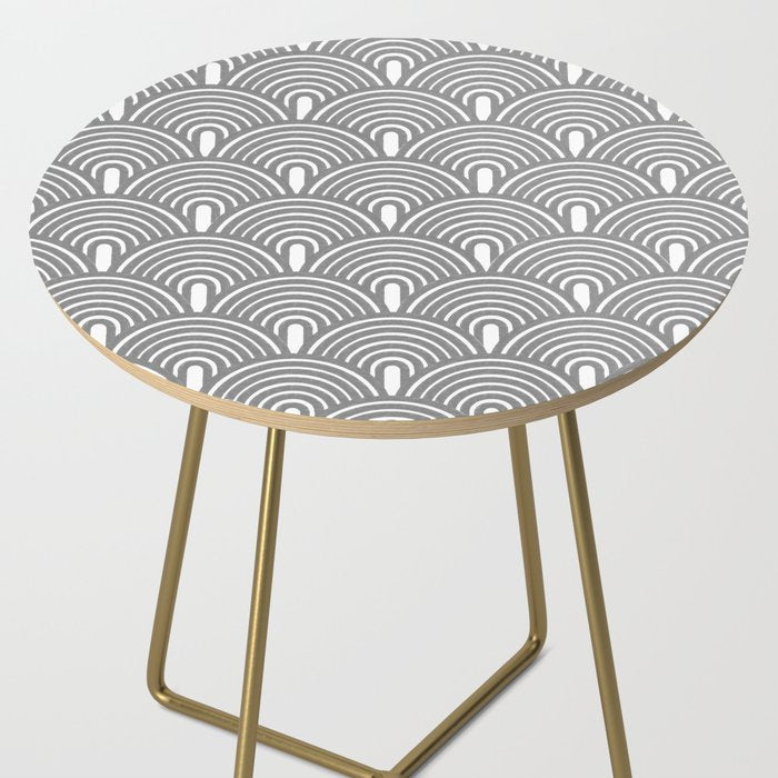 Grey Waves Side Table Gallery Image 2