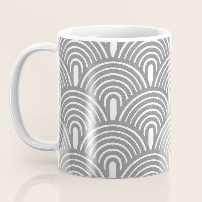 Grey Waves Coffee Mug Gallery Image 3
