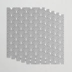 Grey Waves Wrapping Paper Gallery Image 3