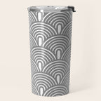 Grey Waves Travel Mug Gallery Image 2