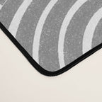 Grey Waves Desk Mat Gallery Image 4