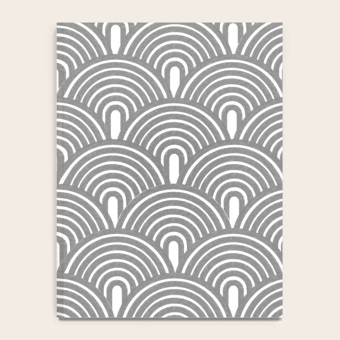 Grey Waves Notebook Gallery Image 4
