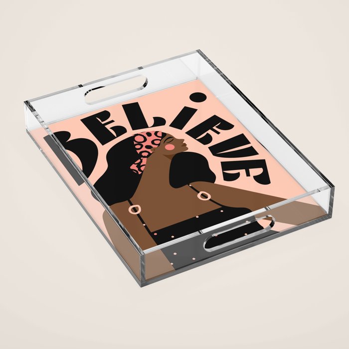 Believe In Your Magic Acrylic Tray Gallery Image 1