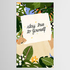 Stay True To Yourself II Tablecloth Gallery Image 2