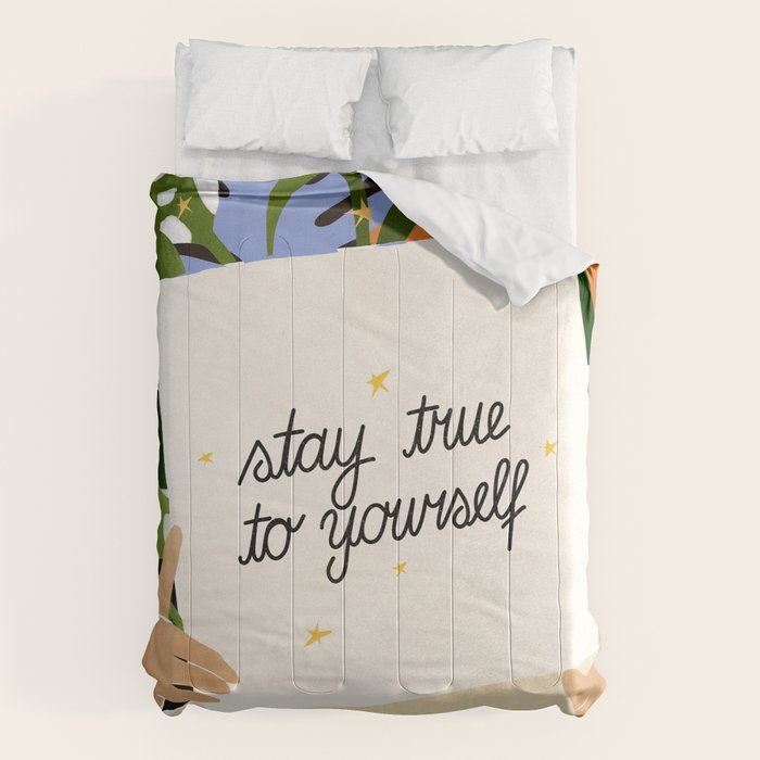 Stay True To Yourself II Comforter Gallery Image 6