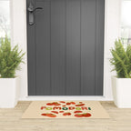 Hand Drawn Italian Roman Pomodori Tomato Classic Mediterranean Art Welcome Mat Gallery Image 3