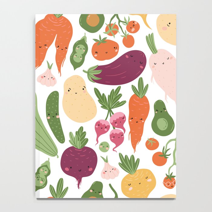 Cute vegetables Notebook Gallery Image 4