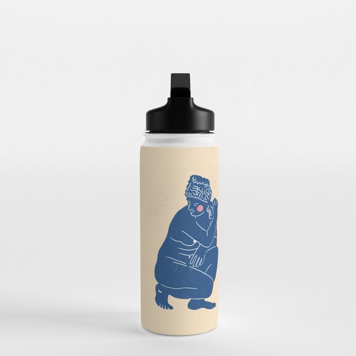 Blue Nude Water Bottle Gallery Image 3