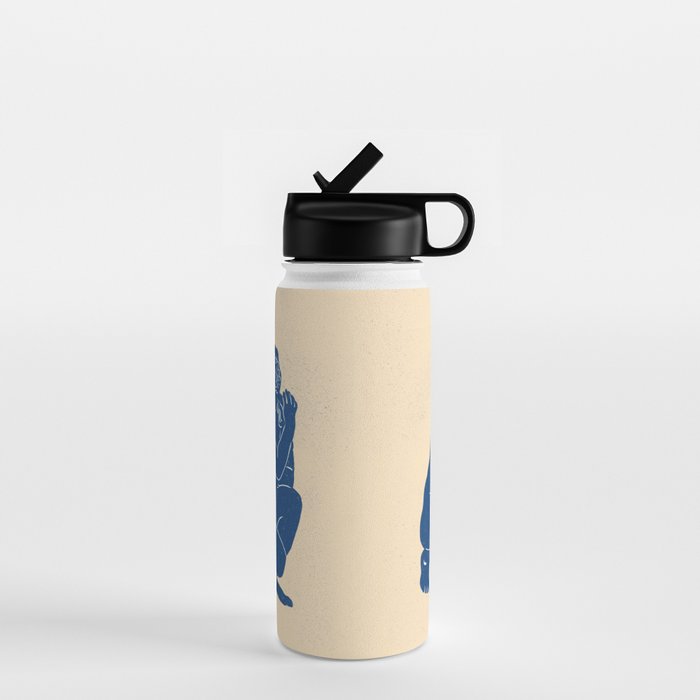 Blue Nude Water Bottle Gallery Image 1