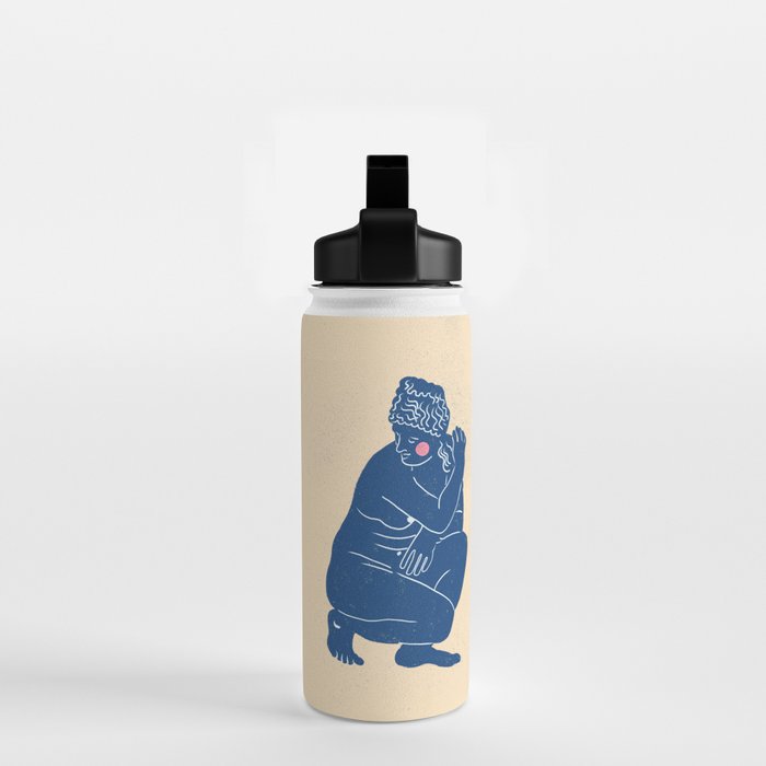 Blue Nude Water Bottle Gallery Image 2