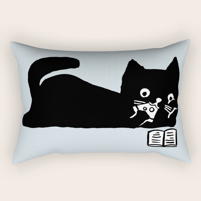 Get lost in a book Rectangular Pillow Gallery Image 2