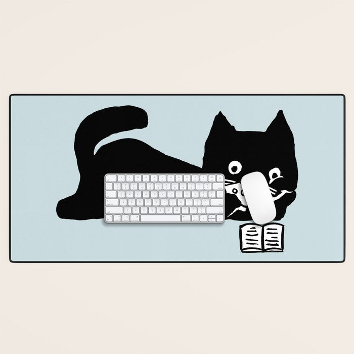 Get lost in a book Desk Mat Gallery Image 1