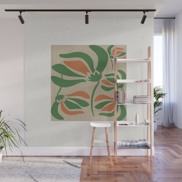 Modern Garden  Wall Mural Gallery Image 1