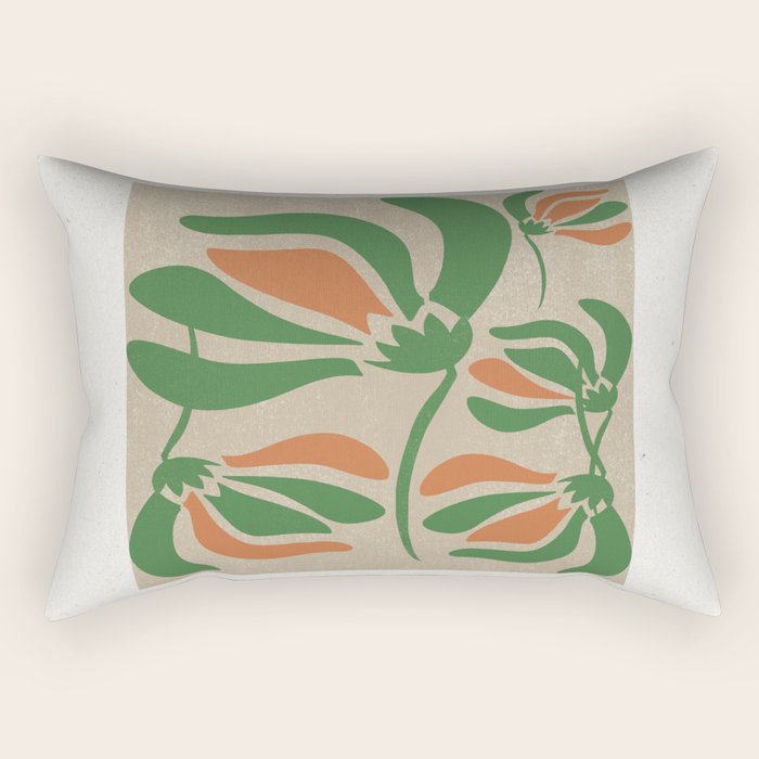 Modern Garden  Rectangular Pillow Gallery Image 1