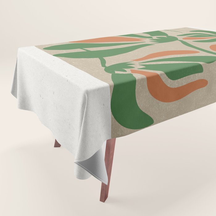 Modern Garden  Tablecloth Gallery Image 1