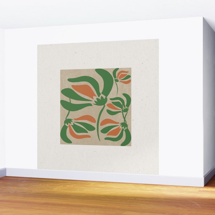 Modern Garden  Wall Mural Gallery Image 2