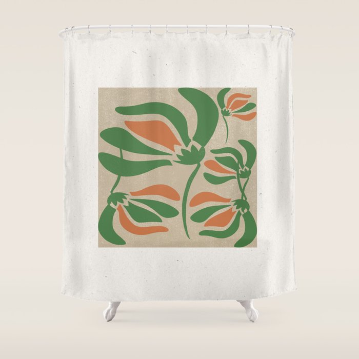 Modern Garden  Shower Curtain Gallery Image 1