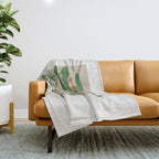 Modern Garden  Throw Blanket Gallery Image 1