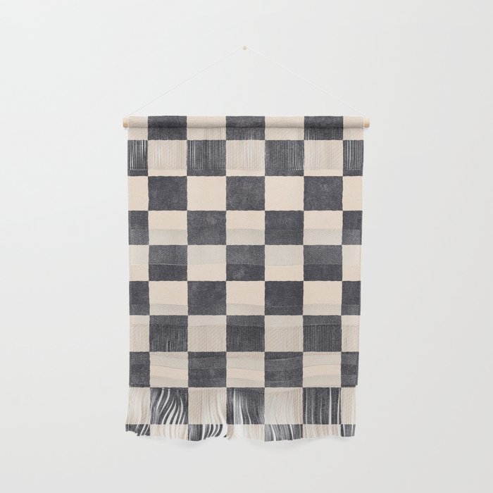 CHECKER - 001 - Graphite Wall Hanging Gallery Image 1