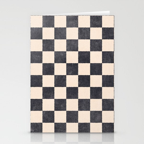 CHECKER - 001 - Graphite Stationery Card Gallery Image 2