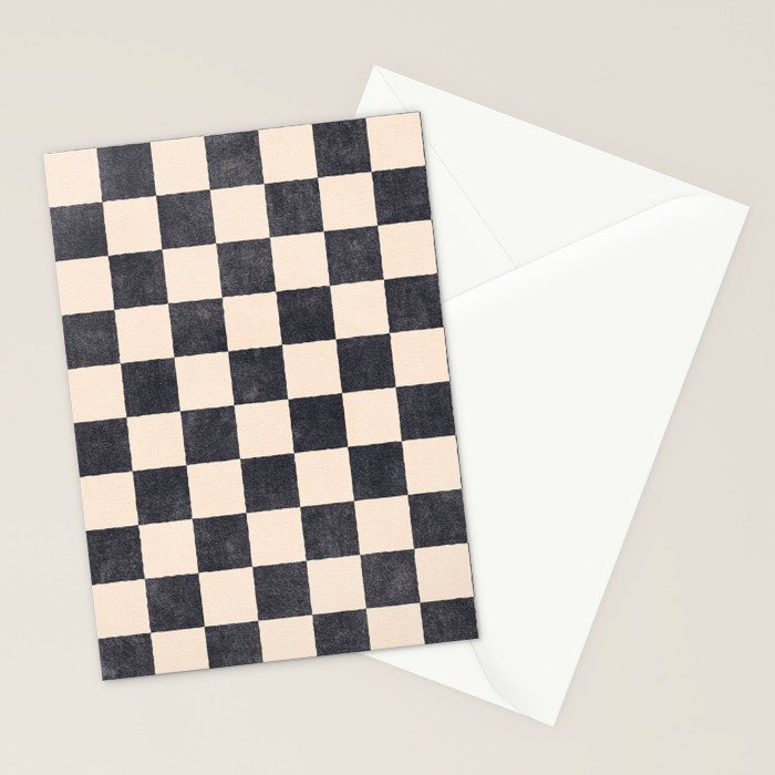 CHECKER - 001 - Graphite Stationery Card Gallery Image 2