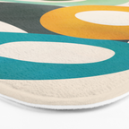 Mid-Century Modern Abstract Art 05 Bath Mat Gallery Image 3