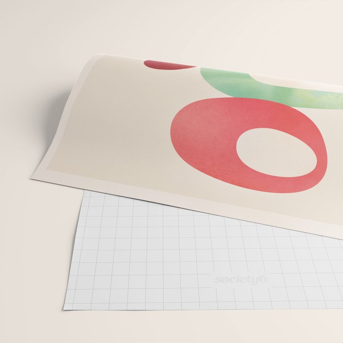 Mid-Century Modern Abstract Art 05 Wrapping Paper Gallery Image 2