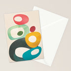 Mid-Century Modern Abstract Art 05 Stationery Card Gallery Image 2