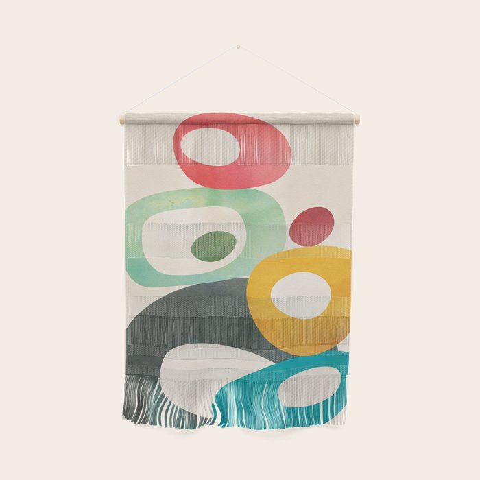 Mid-Century Modern Abstract Art 05 Wall Hanging Gallery Image 1